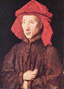 EYCK, Jan van Portrait of Giovanni Arnolfini  s USA oil painting artist